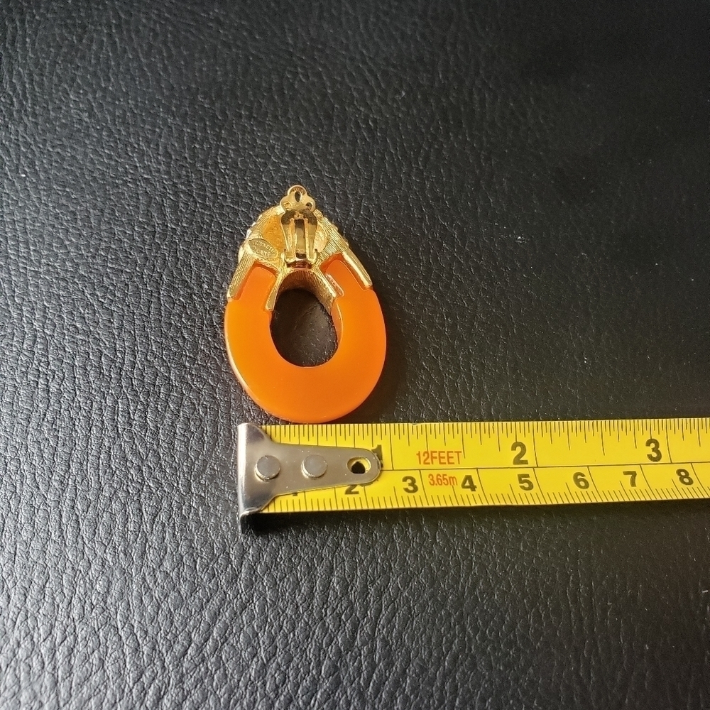 Vintage Kenneth Jay Lane Clip-On Earrings - Picture 5 of 7